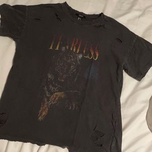 Distressed Graphic Tee